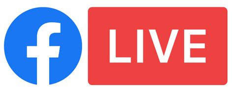 Facebook Live Double Logo Transparent Png Stickpng