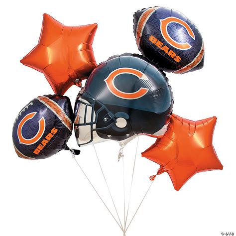 Fueled by a quarterback rivalry between mitch trubisky and nick foles, bears fans have a lot to look forward to. NFL® Chicago Bears™ Mylar Balloons