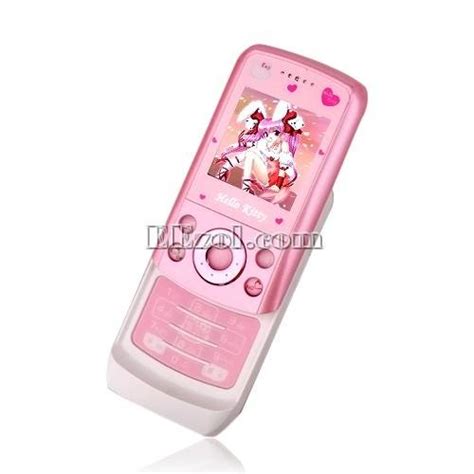 Sell Cute Slide Hello Kitty 668 Slide Cell Phone Pink