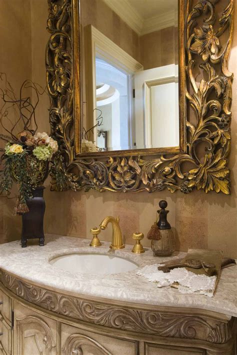 Love The Mirror Over The Sink Powder Room Design Bathroom Design