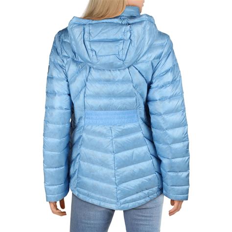 Spyder Womens Syrround Hoody Down Quilted Jacket Puffer Coat Outerwear