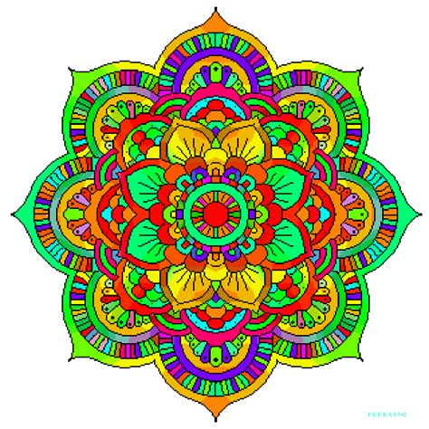 P E E K A S S O Imagenes De Mandalas Mandala Art Mandalas