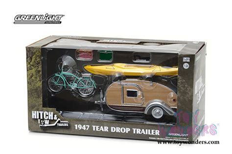 Greenlight Hitch And Tow Trailers Series 3 1947 Tear Drop Trailer