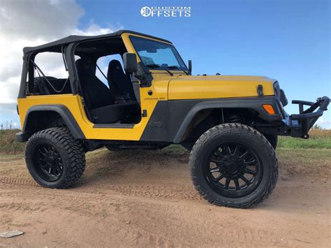 2000 Jeep Tj With 20x10 24 Anthem Off Road Intimidator And 33 12 5r20