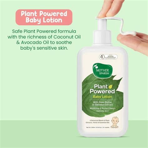 Mother Sparsh Combo Of Plant Powered Natural Lotion And Wash For Babies
