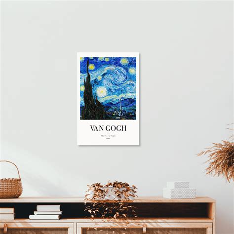 Art Classics Wall Art The Starry Night By Vincent Van Gogh