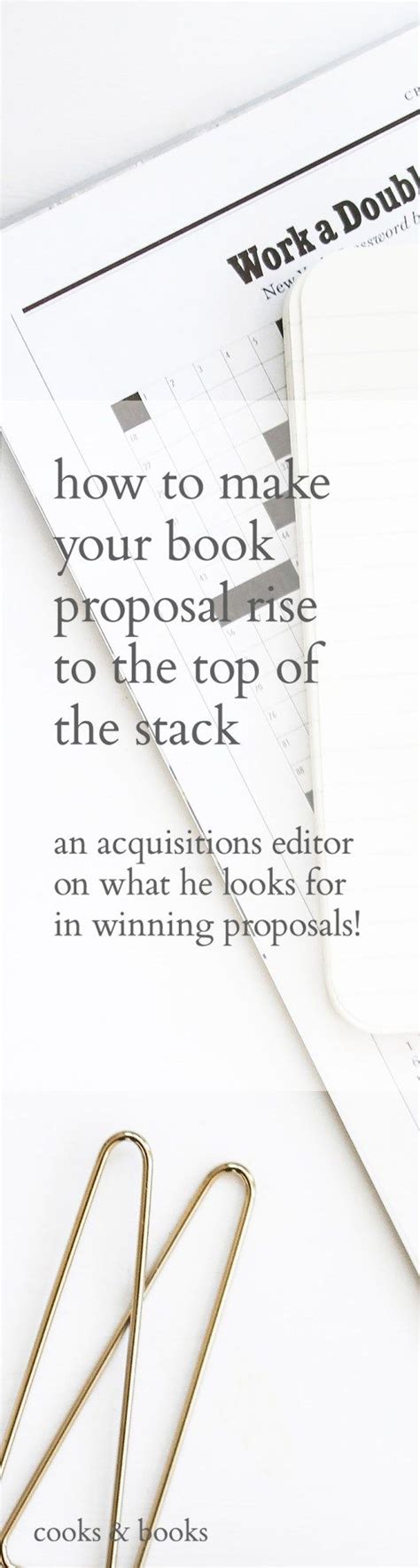 Try to summarize your life in two or three sentences. How to write a book proposal: the 5 things publishers look ...