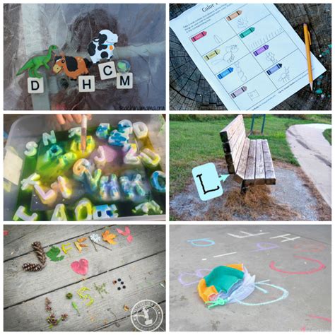 44 Preschool Outdoor Learning Ideas