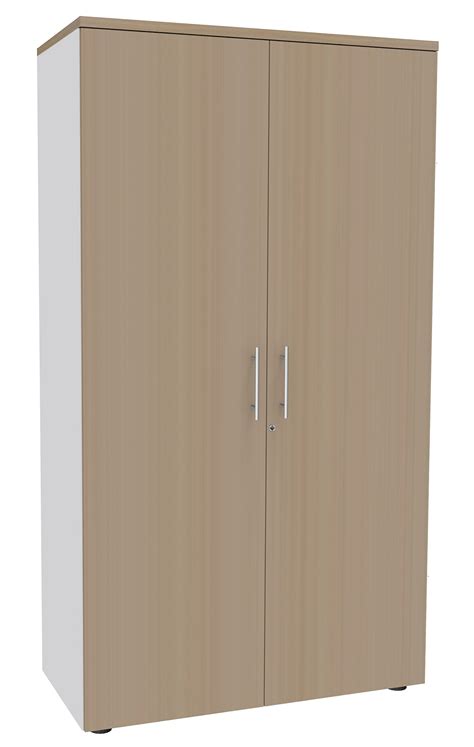 Armoire Haute Idra L80 X H180 X P47 2 Portes Corps Blanc Portes