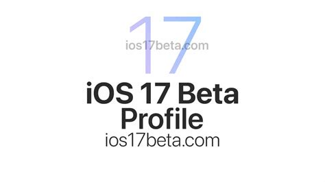 Ios 17 Beta Profile Download Ios 15 Beta Download