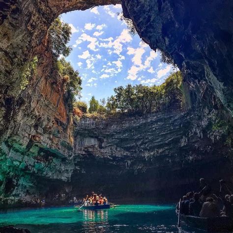 Exploring The Mystical Melissani Cave In Kefalonia Greece Best Spents