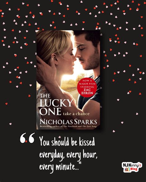 The Lucky One Nicholas Sparks Romance Book Review Njkinnys Blog