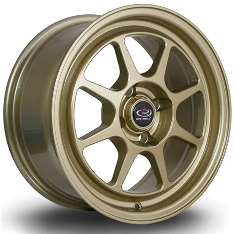 Spec8 15x7 4x100 Et35 Gold Rota Wheels Wheels