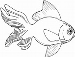 Fish Line Art - ClipArt Best