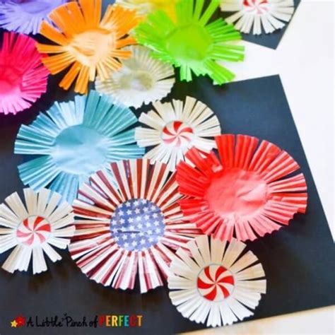 15 Sparkling Firework Crafts For Kids Fun Without Fire