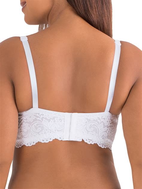 Smart And Sexy Womens Curvy Signature Lace Push Up Bra With Added