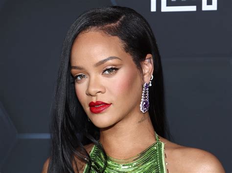 Rihanna Shows Off Her Bump In Sheer Oscars Gown — Celebwell
