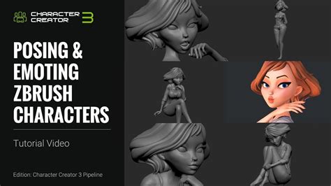 Character Creator 3 Speed Up Zbrush Sculpts With Morph And Pose