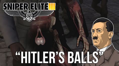 Sniper Elite 3 Hitlers Balls Explosive Death Youtube