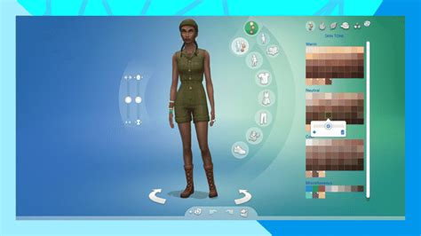 The Sims 4 First Look At The Skin Tones And Makeup Sliders Coming This