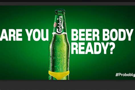 Get Your Beer Belly Out Carlsberg Asks Commuters If They Are Beer