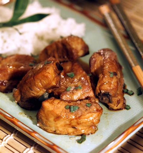 It may seem simple, but the long cooking time will infuse the rosemary flavor throughout the liquid and the meat. Recipe: Pork Riblets Simmered in Caramel Sauce (Suon Kho ...
