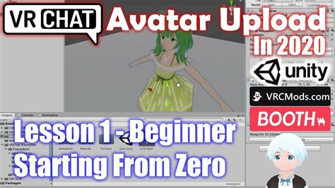 Uploading Your First Avatar On Vrchat As A Beginner From Zero 2020 Version Lesson 1 Youtube