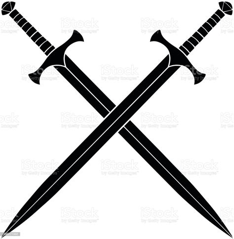 The series premiered on june 12, 2020. Crossed Swords Silhouette Stock Illustration - Download ...