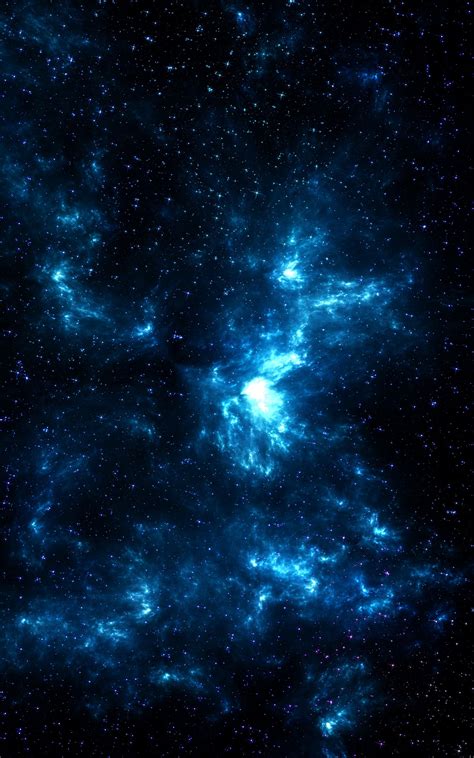 Galaxy Blue Wallpapers Wallpaper Cave