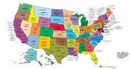 Stati Uniti D America Mappa Turistica - Bank2home.com