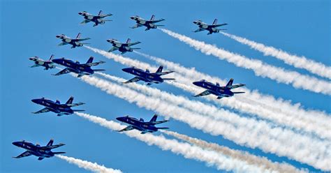 America Strong Blue Angels Thunderbirds Begin Multi City
