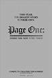 Page One: A Year Inside the New York Times (2011) Poster #1 - Trailer ...