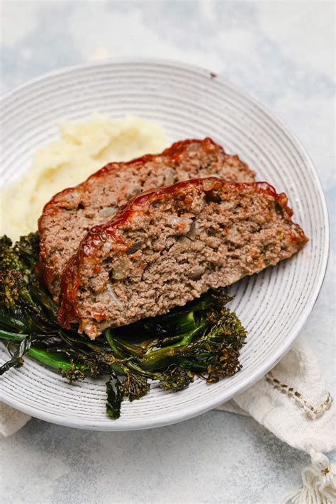 Traditional Meatloaf Recipe With Panko Bread Crumbs
