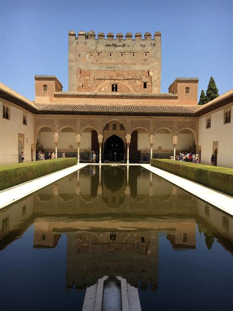 Nasrid Palace, The Alhambra - Granada, Spain : travel