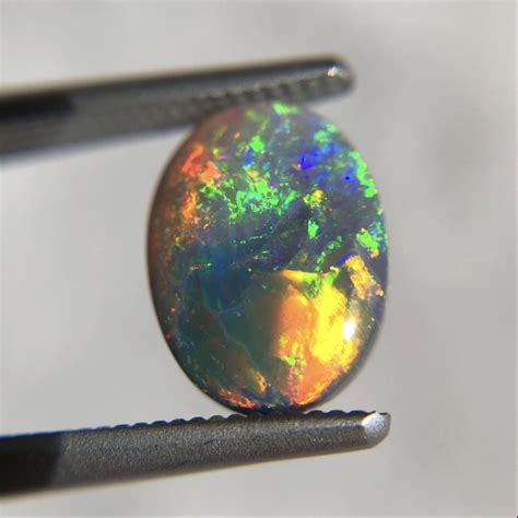 Australian Black Opal 110 Carat Loose Gemstone Buy Loose Or Etsy In