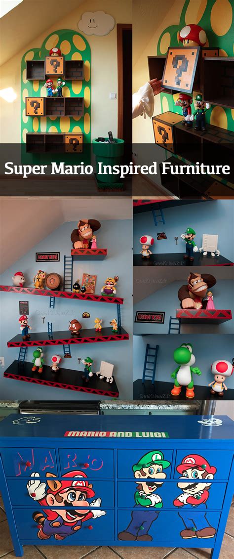 Super Mario Furniture Mario Room Super Mario Room Super Mario