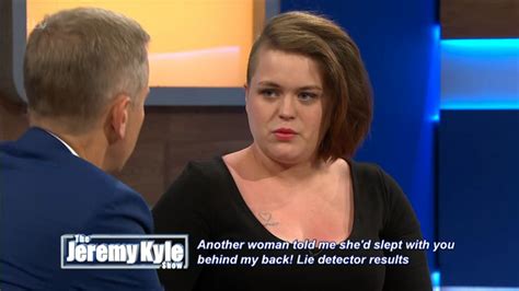 Jeremy Kyle Show Guest Reveals She Got Together With Boyfriend When He