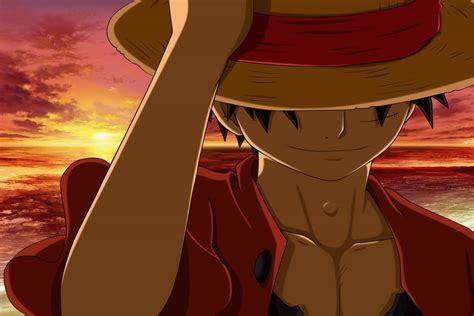 Download Hd Monkey D Luffy Pc Wallpaper Id For By Rwood Luffy Smile Wallpaper Smile