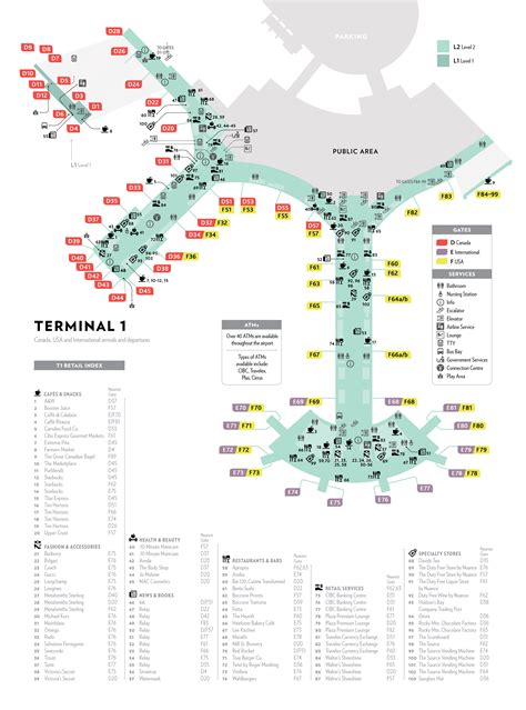 Toronto Pearson Airport Runway Map
