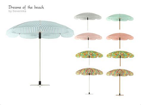 The Sims Resource Beach Umbrella
