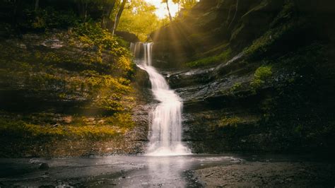 Time Lapse Photography Of Waterfall · Free Stock Photo
