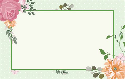 Flower Border Vector Art Icons And Graphics For Free Download