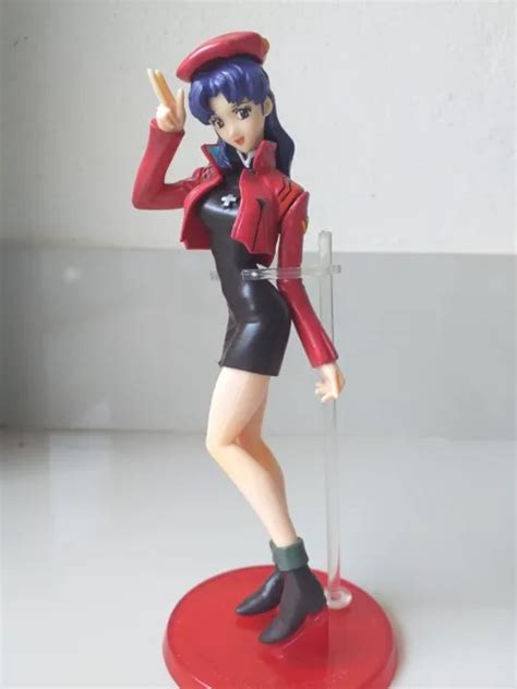 Anime Manga Evangelion Misato Katsuragi Figure Model Portraits Genuine Bandai 2900 Picclick