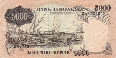 5000 Rupiah Indonesia 1949 Date Numista