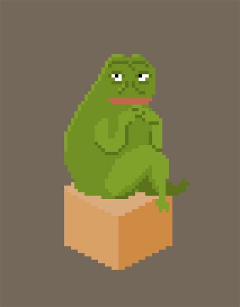 Artstation Pixel Art Pepe Frog