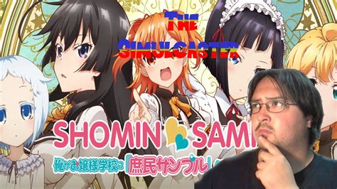 Check spelling or type a new query. The Simulcaster Anime Review Show - Shomin Sample - YouTube