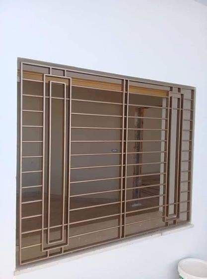 32 multifunctional modern window designs can be applied with curtains window grill design