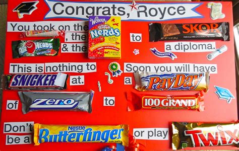 Looking for candy cane grams templates maker? Paulette's a Paper-Artzy: Candy-Gram for Royce's Graduation