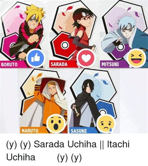 Boruto Naruto Sarada Sasuke Mitsuki Y Y Sarada Uchiha Itachi Uchiha