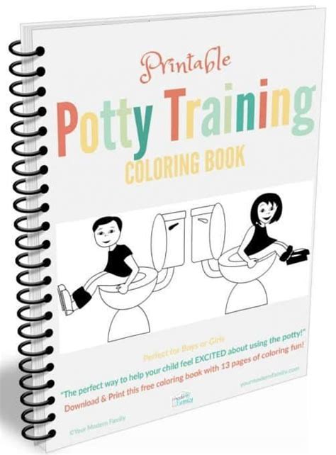 Potty Training Coloring Book Potty Training Potty Training Help
